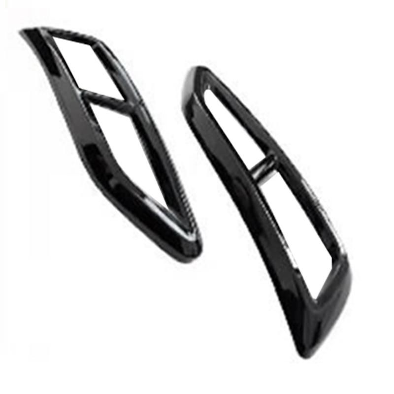 Car Rearper Exhaust Muffler Tail  Trim Sticker for Tiguan L 2022