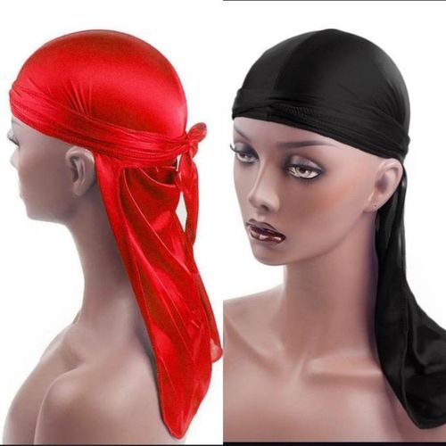 2 In 1 Quality Unisex Silky Durags