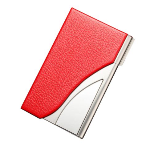 Ultra Slim Aluminum Pu Credit Card Holder Wallet