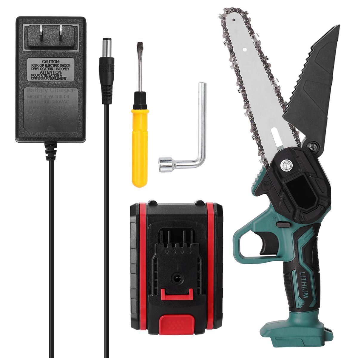 21V Portable Mini Electric Pruning Saw Rechargeable Small