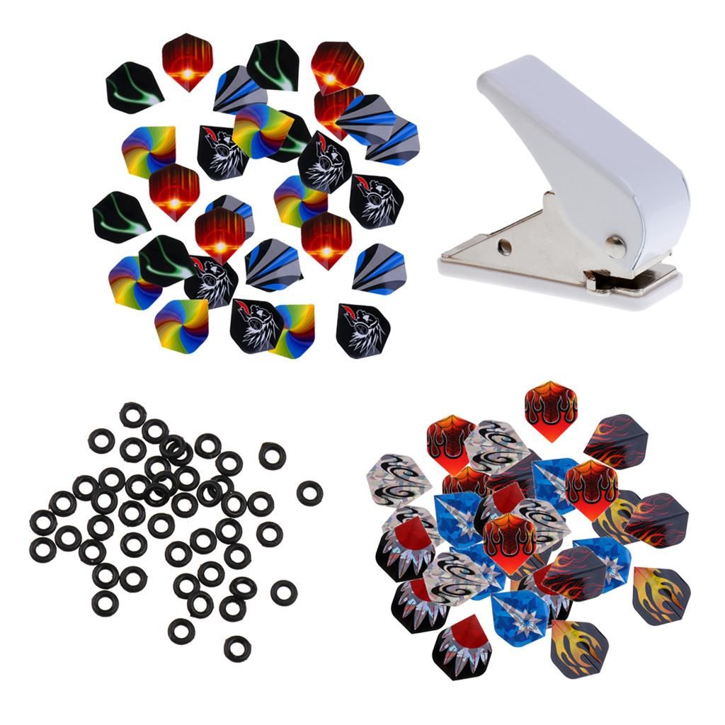 Puncher 60 Pcs. Various Flights 100 Pcs