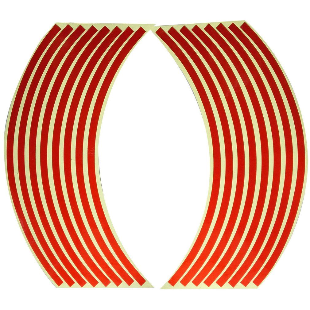 OR Car Wheel Sticker Wheel Rim Ring Stickers Modified Wheel Reflective Stickers