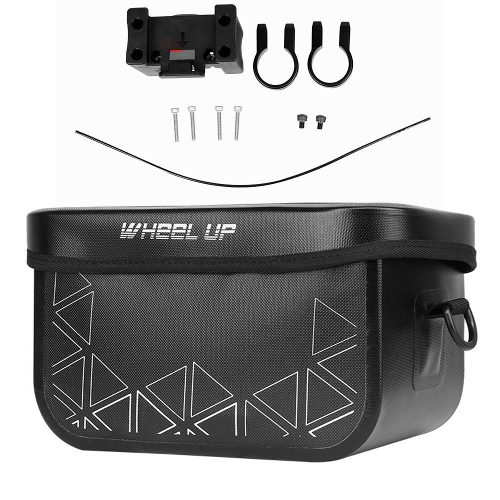 Carry Riding 2-in-1 Bag Riding Bag Bike Front Storage Bag Waterproof Phones Bag Quick Release Mountain Bike Bag