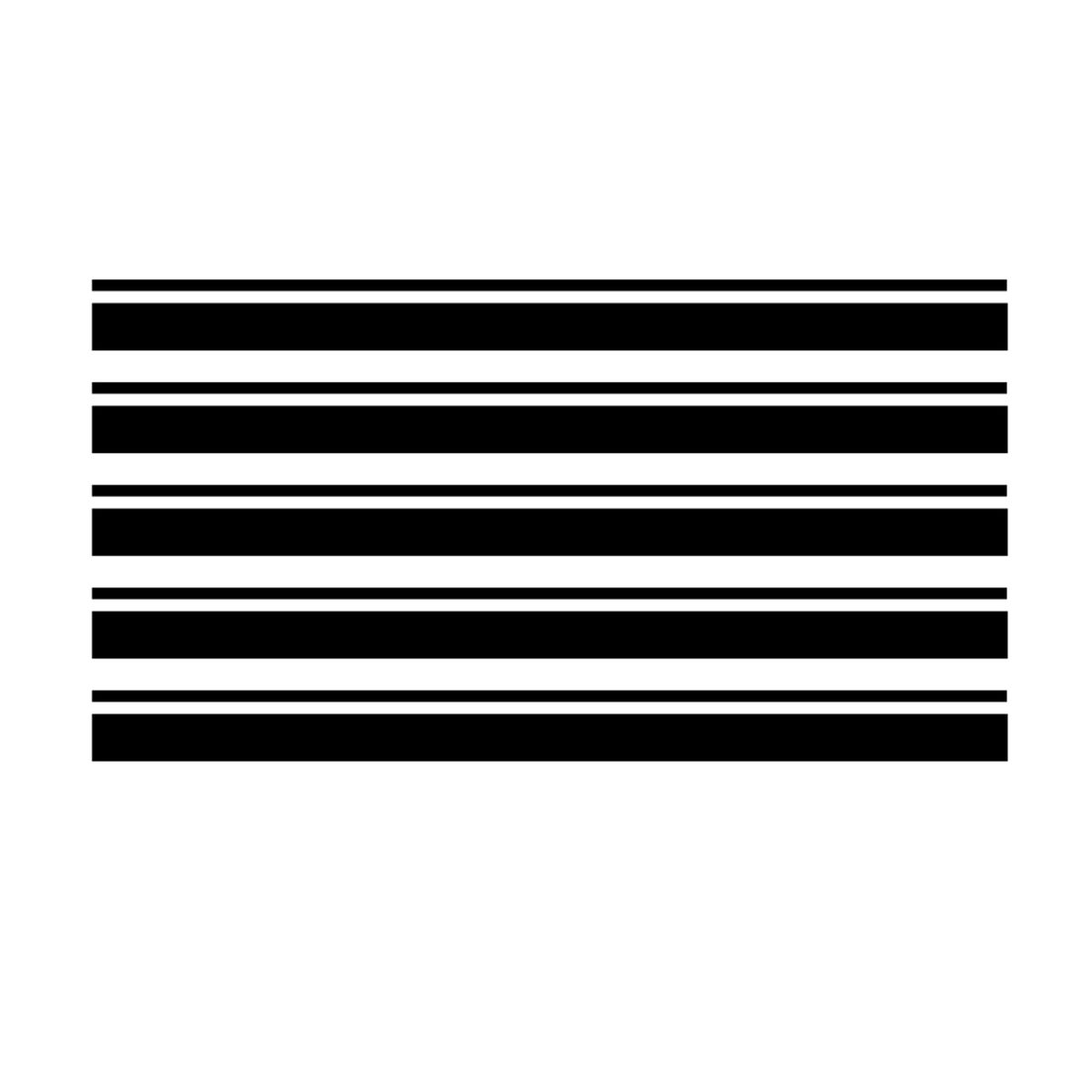 Car Two Side RV Stripes Graphics Decals Car Stickers Vinyl