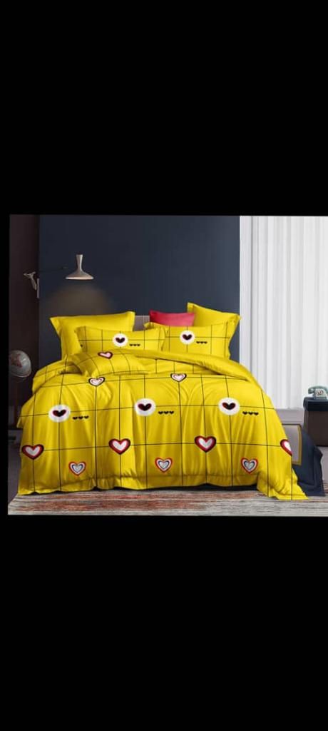 Colorful Bed Spread With Pillowcase Covers