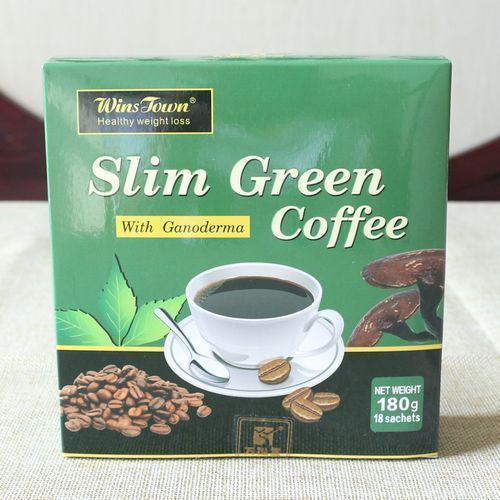 Slim Green Coffee With Ganoderma & Ginseng, 18 Sachets