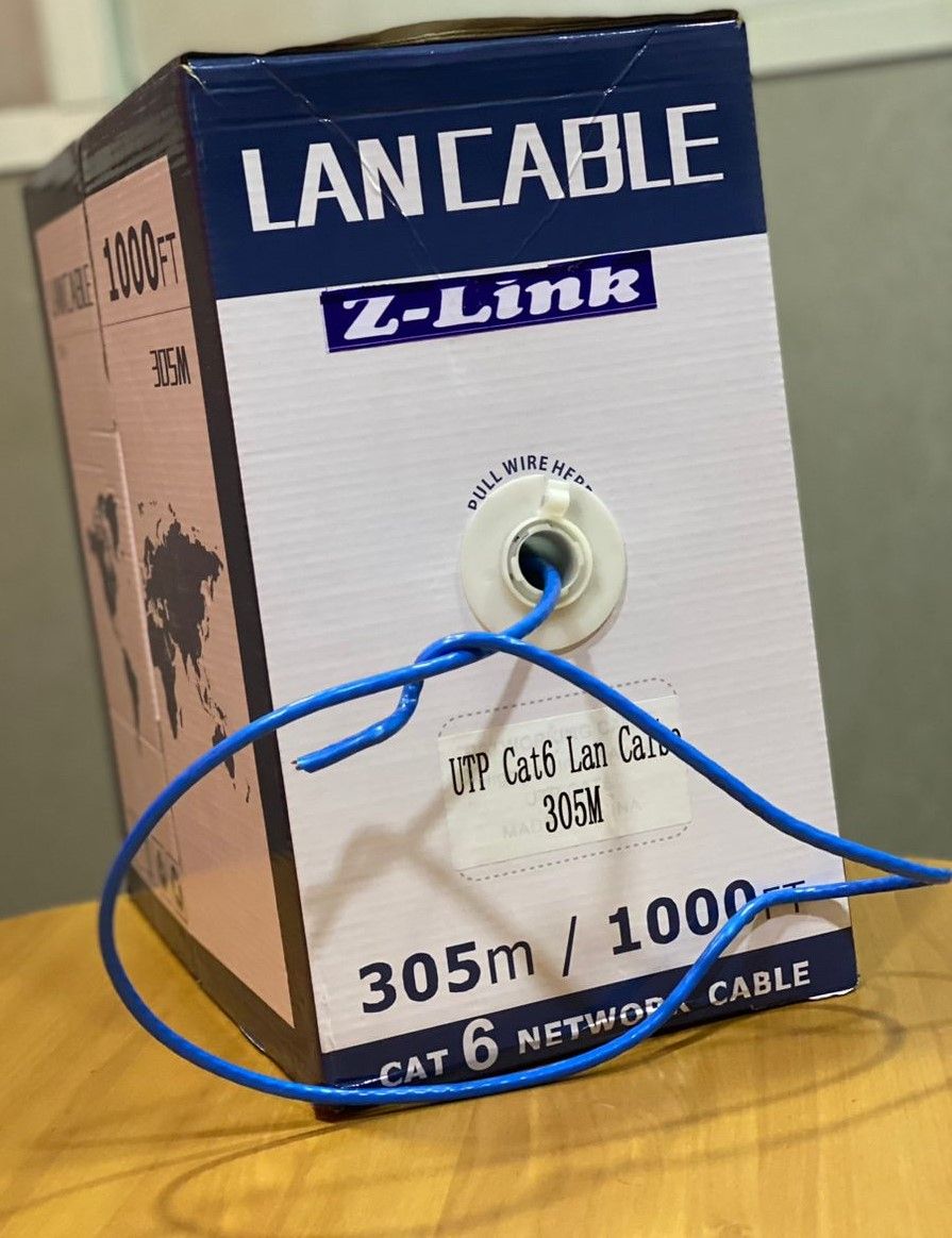 Z-link 305M CAT6 RJ45 ETHERNET CABLE-Blue