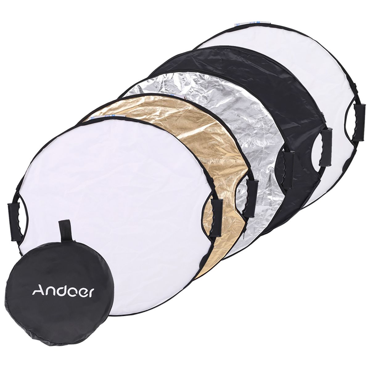 60cm 5in1 Round Collapsible Multi-Disc Portable