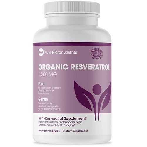 Resveratrol 1200Mg 90 Capsules Maximum Anti Aging, Immune & Heart Health - 90 Vegan
