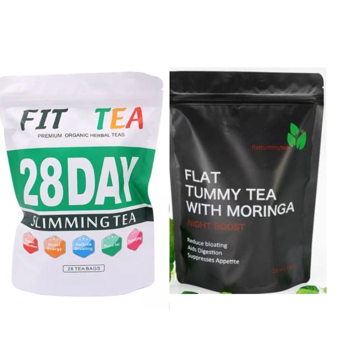 Super 28 Days Slim Detox & Flat Tummy Tea With Moringa