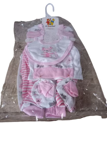 New Born 8 In 1 Pieces Set  Wears