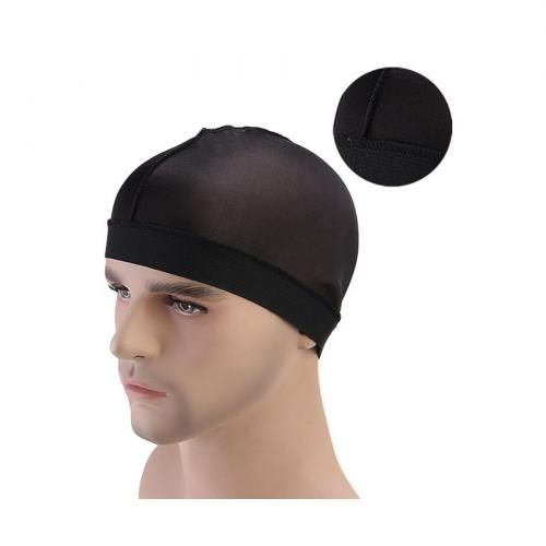 Plain Silk Wavecap- Black
