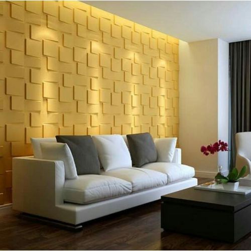 Eco Friendly 3D Wall Panel - White