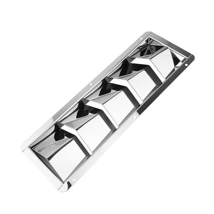 5 Slots 304 Stainless Steel Marine Air Louver Vent Grille Ventilator