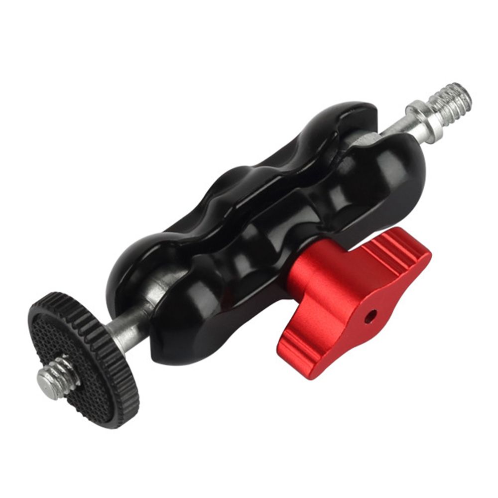Multifunctional Ball Head Mount Mini Dual Ball Head Clamp