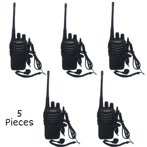 Standard BAOFENG New Walkie Talkie 2-Way Radio - 5 Pieces