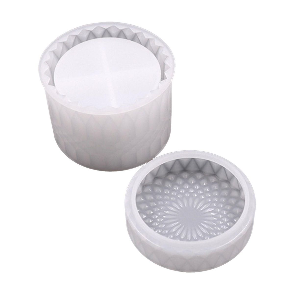 DIY Box Resin Molds Jewelry Box Molds Container Mold Resin Casting Mold Storage Box Mold Ashtray Candle Holder Mold for Adults Beginner