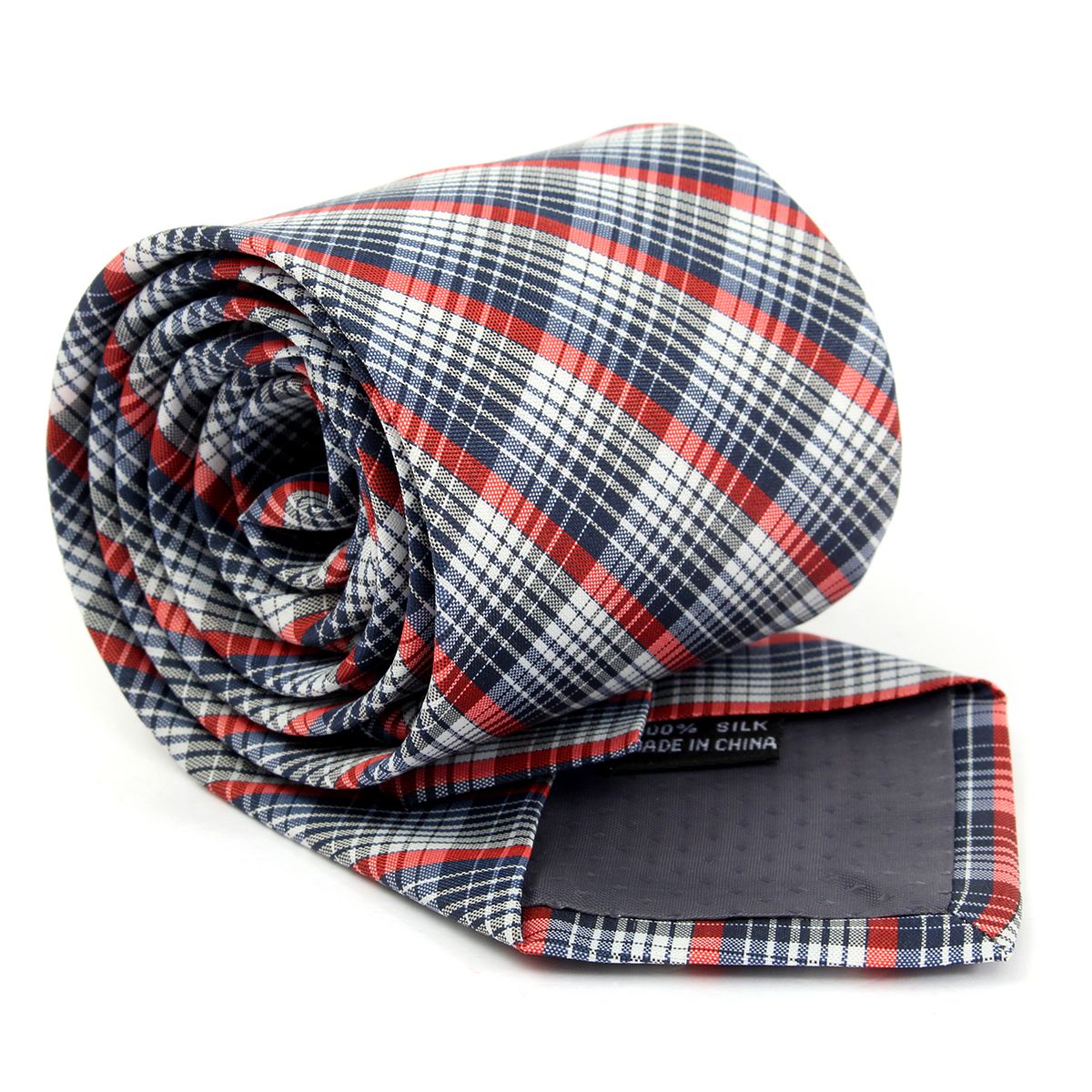 Men Tie Silk Tie Hanky Cufflinks Set Neckwear Wedding Business Tie