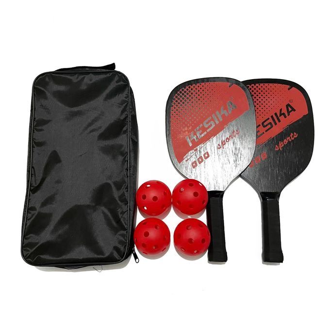 Pickleball Paddle Set Pickleball Rackets Ball Set 2 Rackets