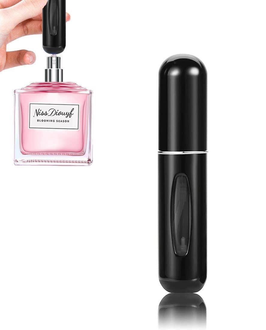 10ml Mini Refillable Portable Perfume Atomizer Black