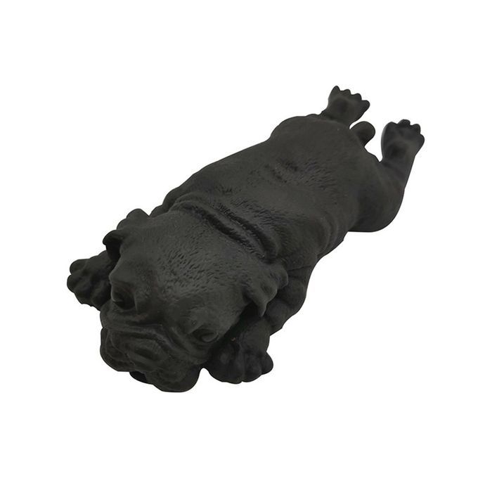 Anime Squishy Dogs Toys Stress Party De Ompression  Reative  Ulation Puzzle-black-14cm