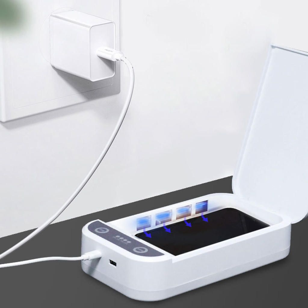 UV Ultraviolet Sterilizer Sanitizer Box B White Glass Lamp
