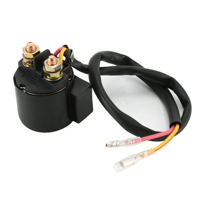 Starter Relay For HONDA CB 175 200 350 400 450 500 550 750 CH 125 NH 80 Black