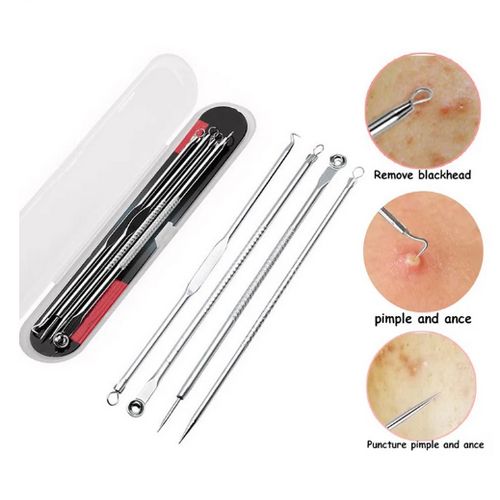 4PCS  Blackhead Remover Pimple Popper Tool Kit