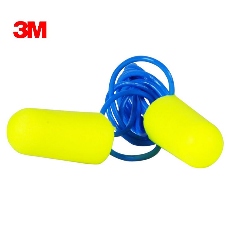 10pairs Authentic 3M 311-1250 PU Foam Soft Corded Ear Plugs