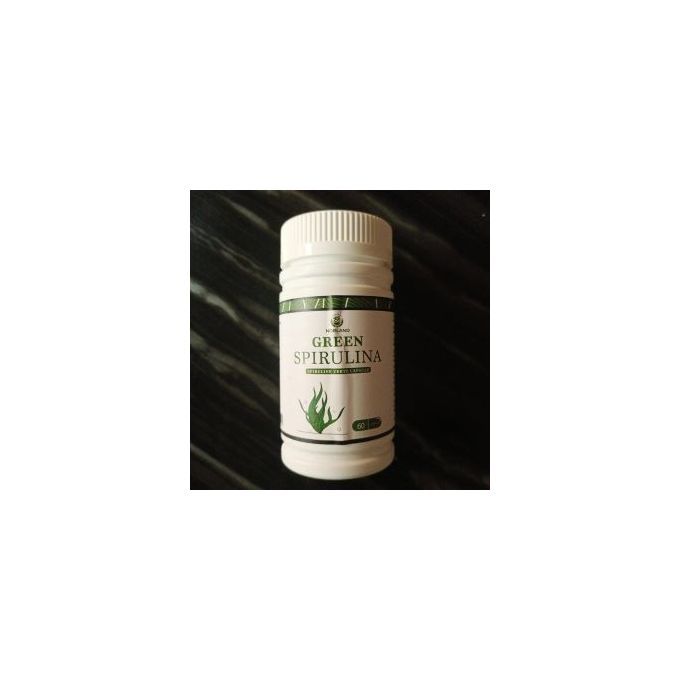 Green Spirulina Capsule -Diabetes, High Cholestrol 60caps