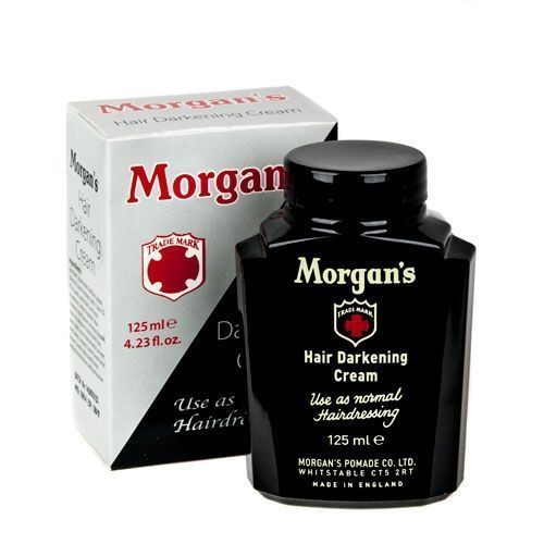 Morgan Hair Darkening Cream 125ml Blck.