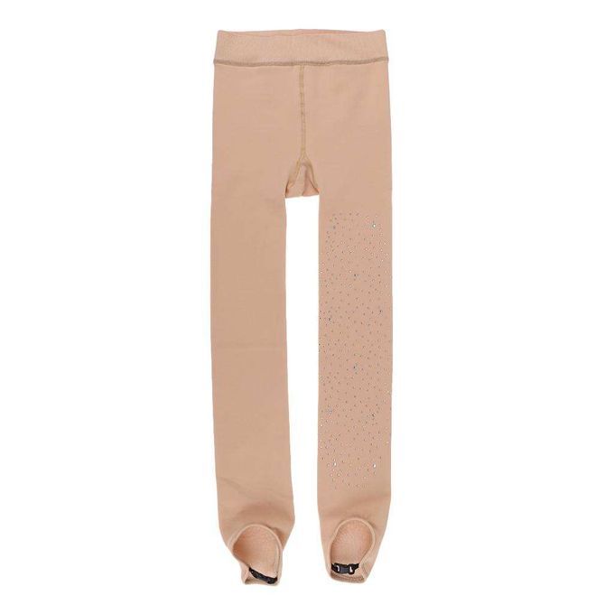 Skating Compression Pants Girl Youth Over Boots Skate Footless   M