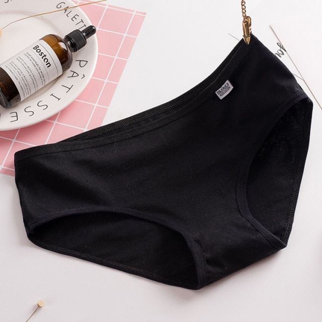 3pcs Women's  Pure Cotton Women Briefs