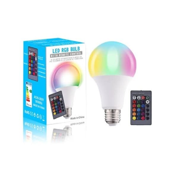 Colour Switching Led Screw Bulb 7w