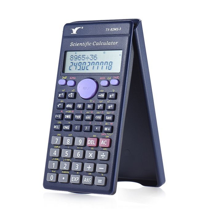 Scientific Calculator Counter 240 Functions 2 Line LCD