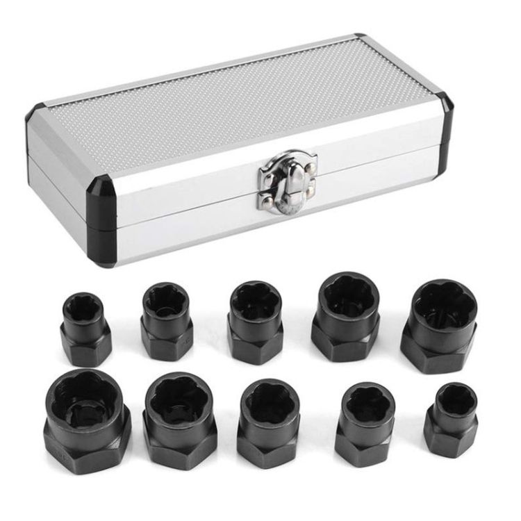 Screws 10 PCS / Set Nut Extractor Screw Removal Tool  High