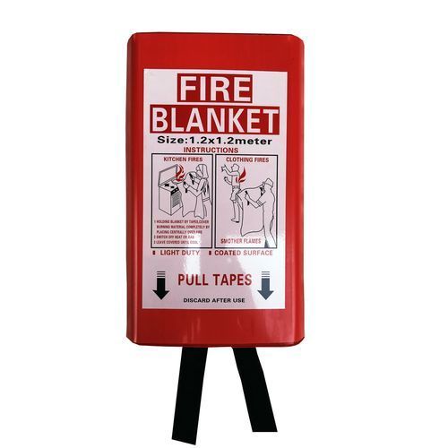 10pcs - 1.2 X 1.2m Fire Blanket