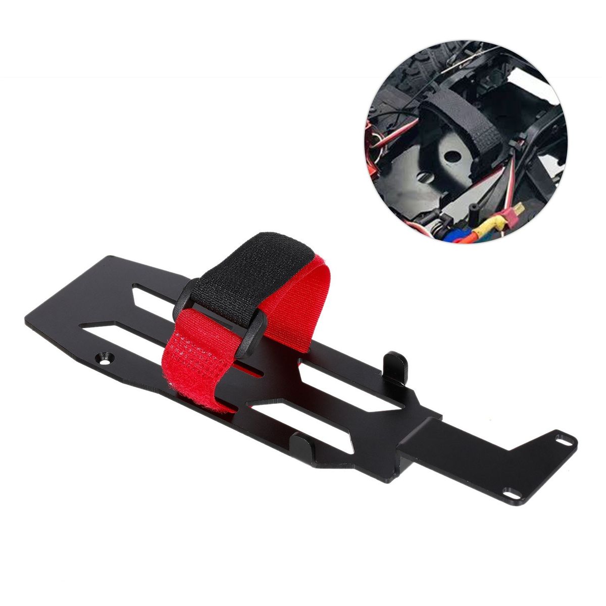 RC Car Metal Battery Mounting Plate For 1/10 RC Crawler Car