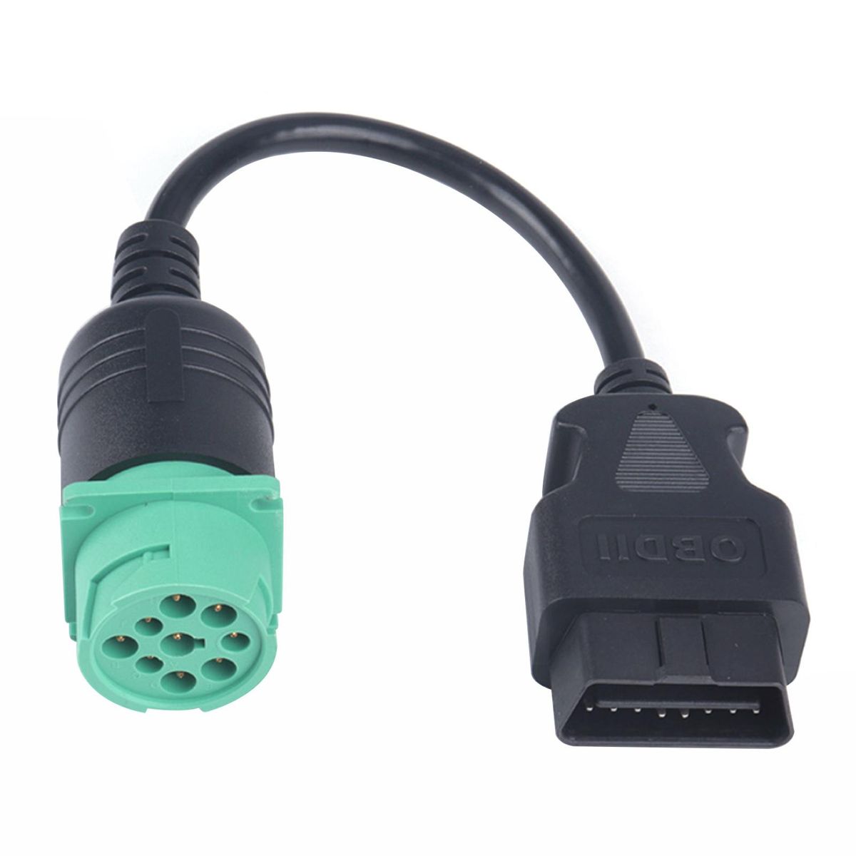 9 Pin to 16 Pin Truck Diagnostic Cable OBD2 Cable Diagnostic Scanner Adapter Cable