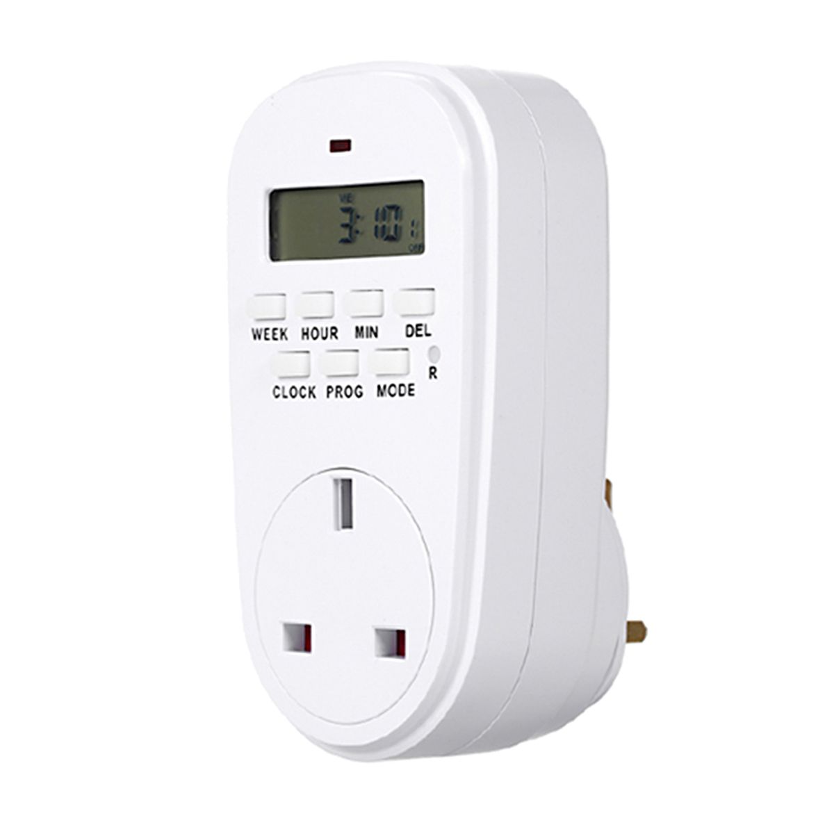 Digital Timer Switch Socket With LCD Display Plug-in