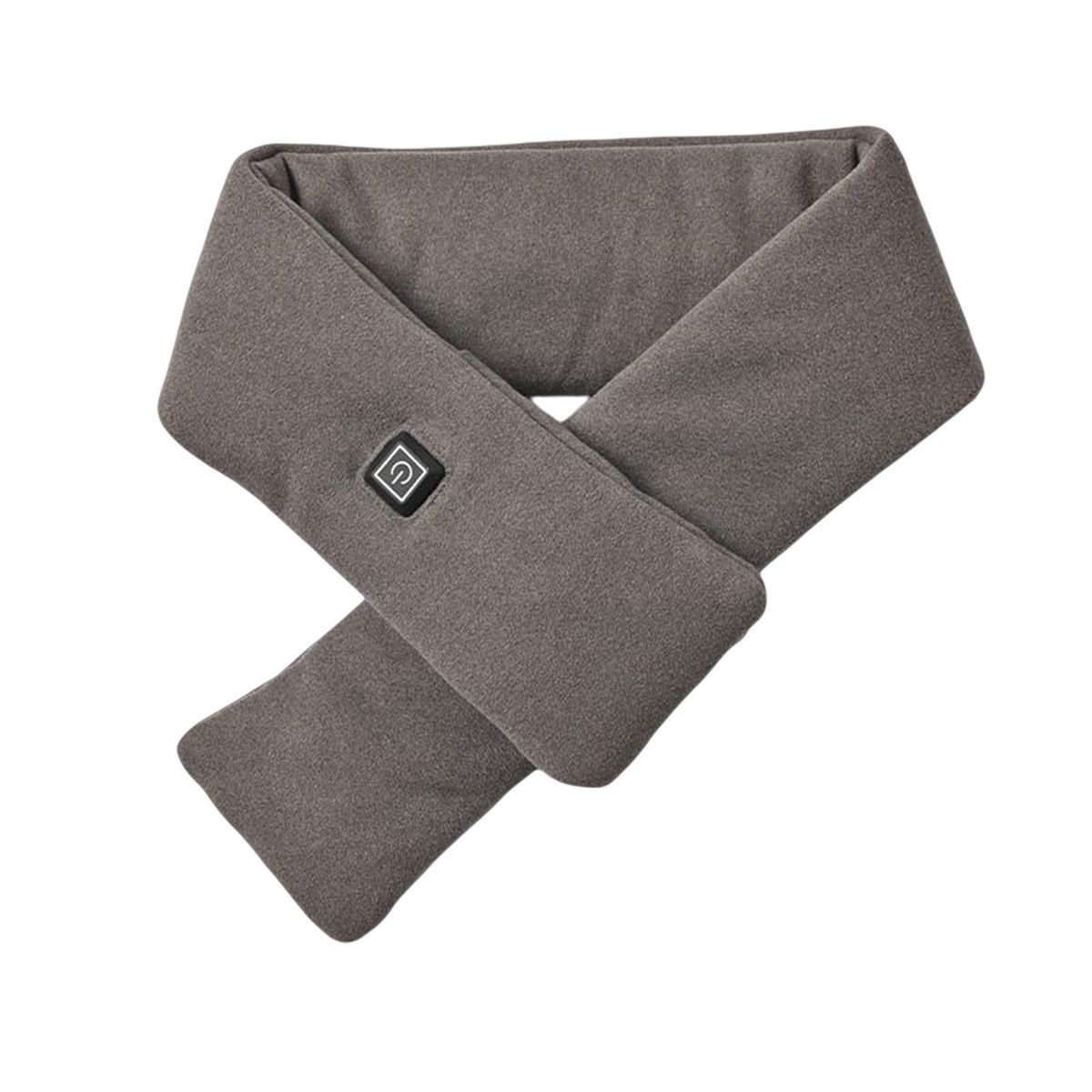 1 Set USB Heated Scarf Cold Winter Electric Thermal Scarf Neck Warmer Grey