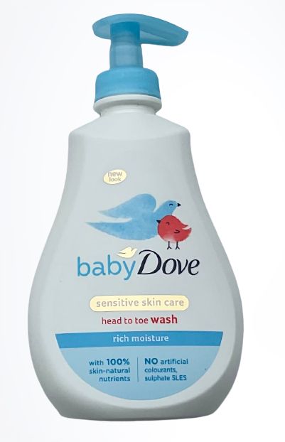 Sensitive Head To Toe Wash Rich Moisture 400ml (UK)