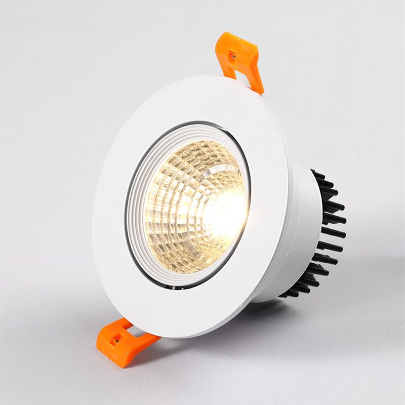 Dimmable AC90V-260V 5W7W9W12W15W18W20W LED Downlights Epistar Chip COB Recessed Ceiling Lamps Spot Lights For Home Illumination