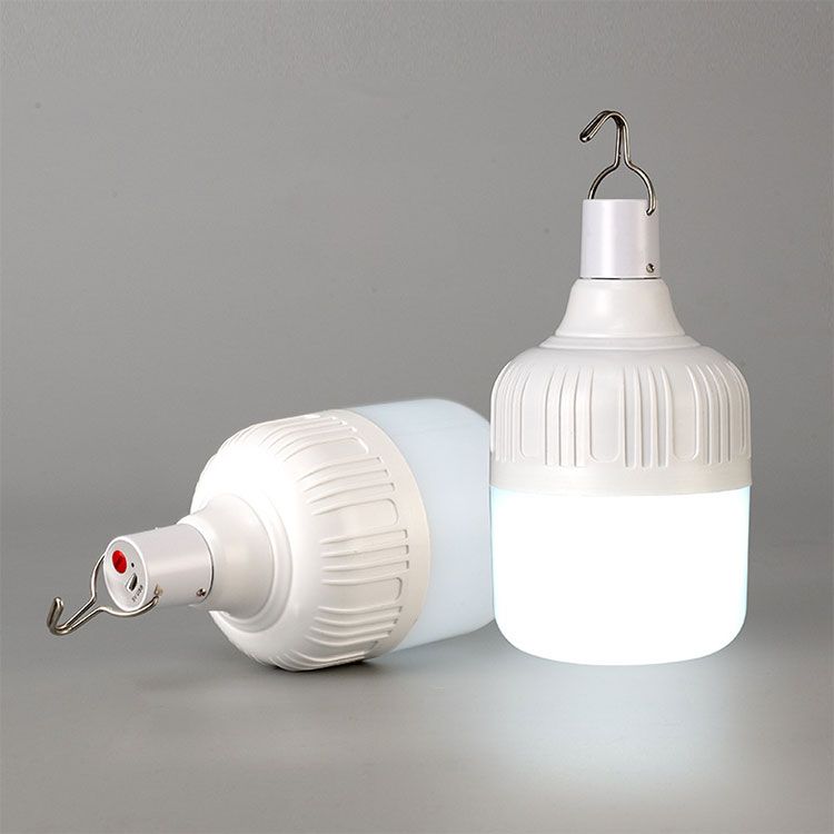 Outdoor Bulb USB Rechargeable LED Emergency Lights Portable Tent Lamp Battery Lantern BBQ Camping Light For Patio/Porch/Garden