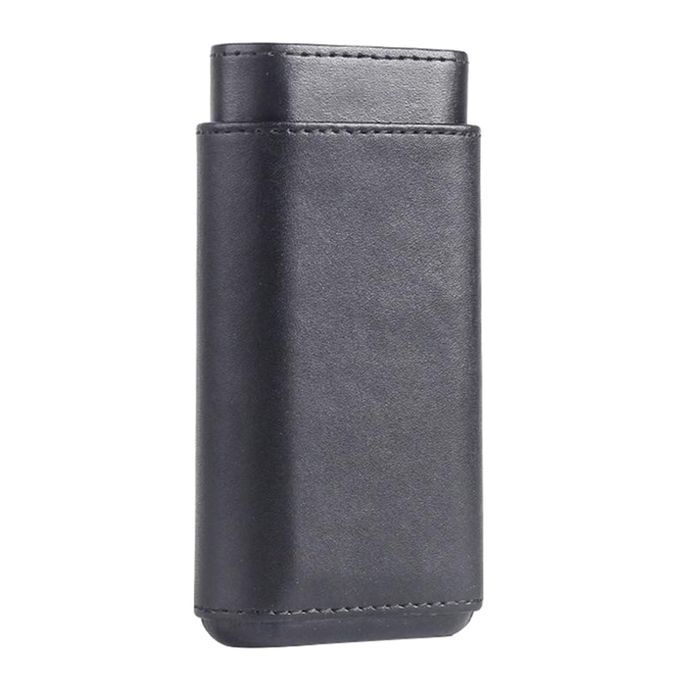 Cedar Wood Lined PU Leather Travel Portable  Holders Protective