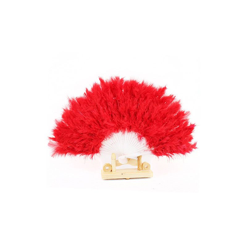 Feather Goose Arrival Wedding Fan Folding Tabletop @CE Soft Decoration For Dance New Feather Fan Hand Fan Props Feather