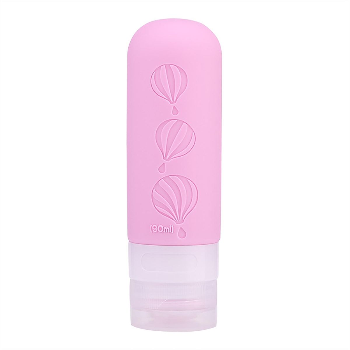 Travel Size Toiletry Containers Leak-proof 90ml Silicone for Travel Hot Pink