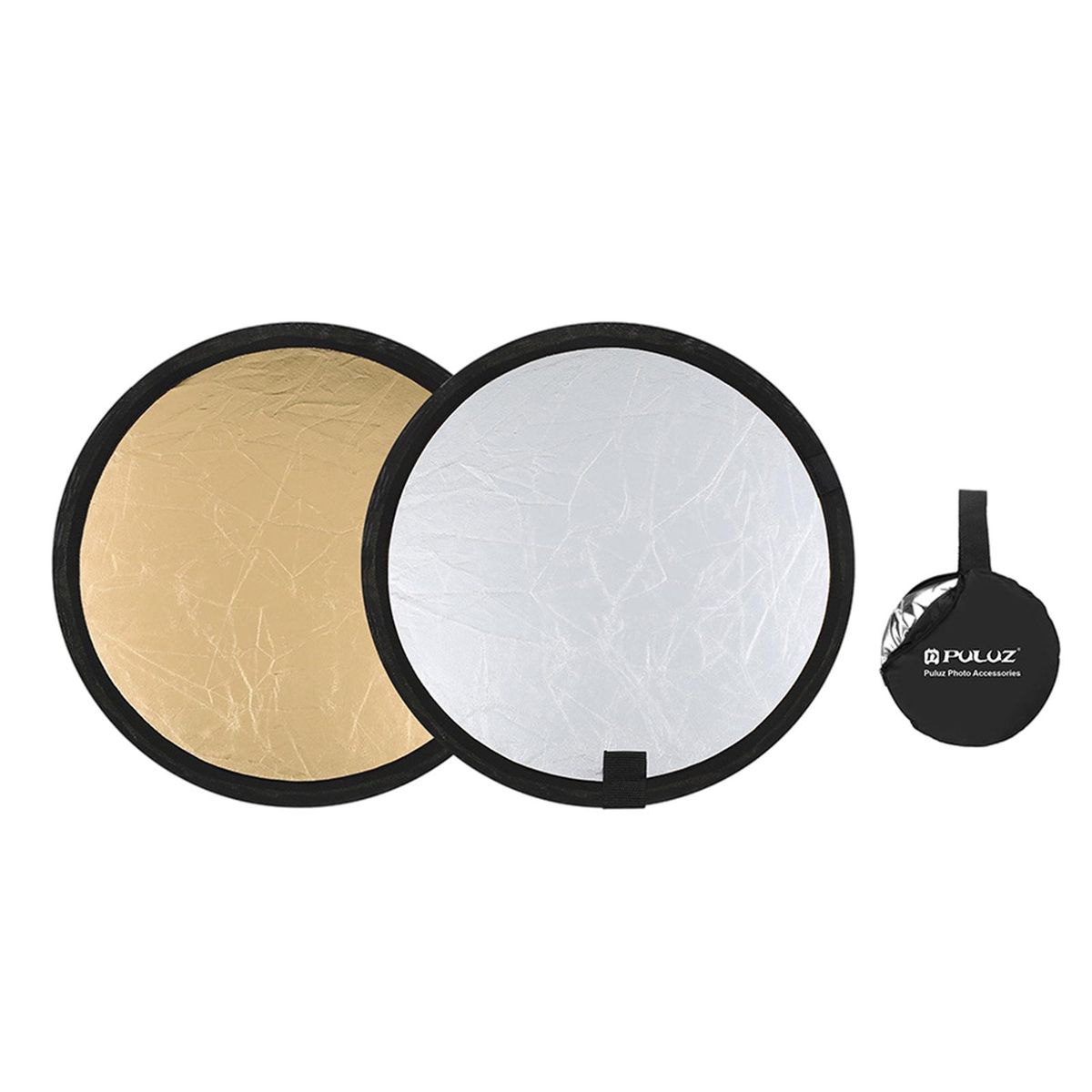 Mini Light Reflectors Round 12 Inch 30cm Gold For