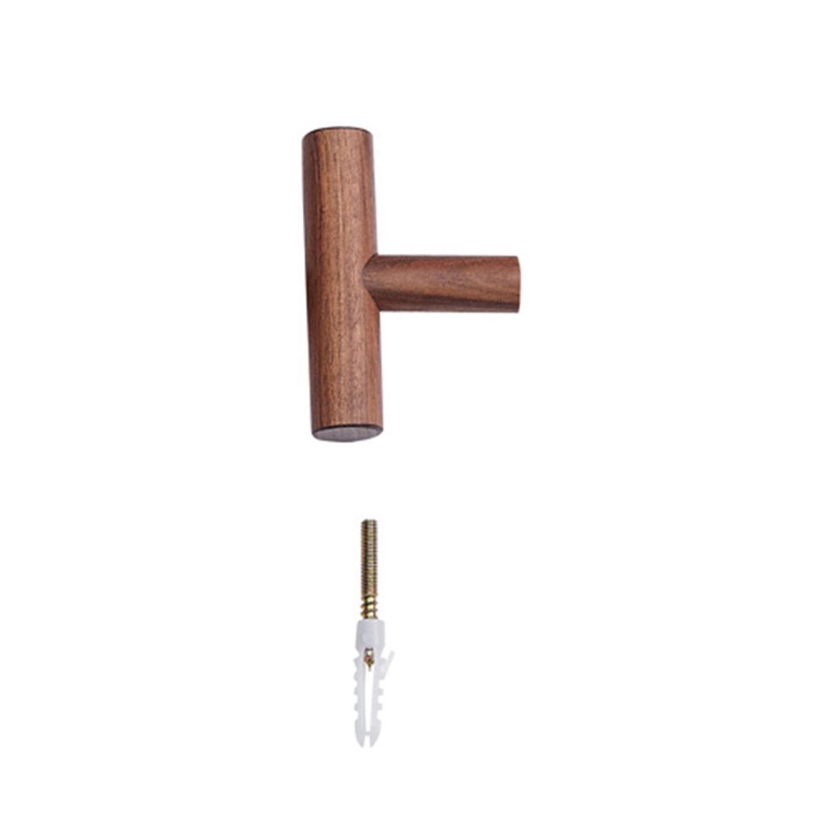 Wall Hook Hanger Wall Hook Hanger Storage Rack Brown