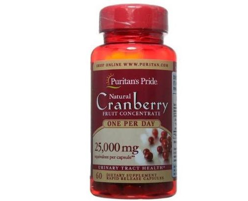 Cranberry Urinary Tract Health 25000mg Or 500mg 50:1 Conc. Equivalent To 25000mg